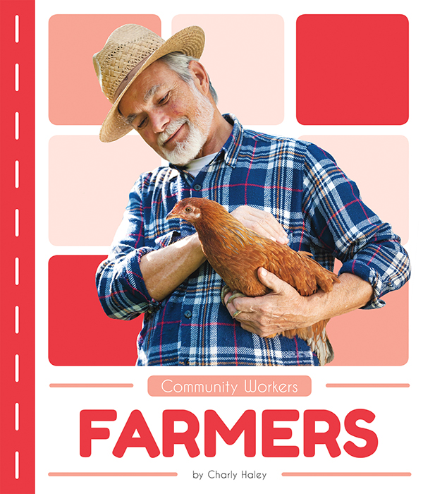 Farmers shows readers how farmers help their communities, using familiar examples of the food they provide. Vivid photographs and easy-to-read text aid comprehension for early readers. Features include a table of contents, an infographic, fun facts, Making Connections questions, a glossary, and an index. QR Codes in the book give readers access to book-specific resources to further their learning. Preview this book.