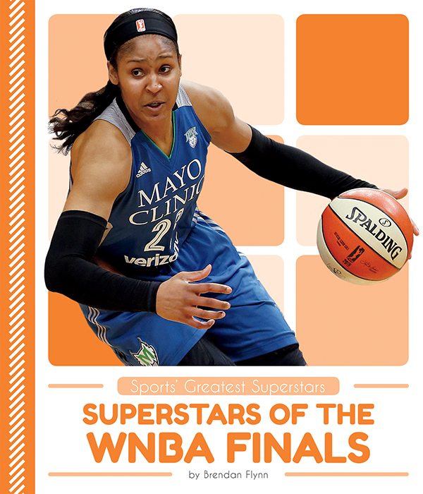 From Maya Moore to Diana Taurasi, Superstars of the WNBA Finals introduces readers to some of the greatest sports players in the WNBA Finals. Vivid photographs and easy-to-read text aid comprehension for early readers. Features include a table of contents, an infographic, fun facts, Making Connections questions, a glossary, and an index. QR Codes in the book give readers access to book-specific resources to further their learning. Preview this book.