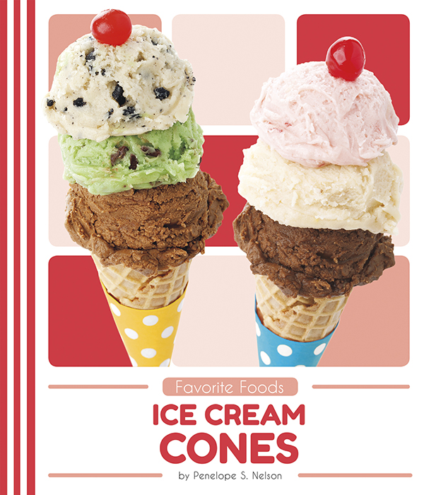 This book introduces readers to the history and culture associated with ice cream cones, and it shows them they can make this favorite food at home. Vivid photographs and easy-to-read text aid comprehension for early readers. Features include a table of contents, an infographic, fun facts, Making Connections questions, a glossary, and an index. QR Codes in the book give readers access to book-specific resources to further their learning.