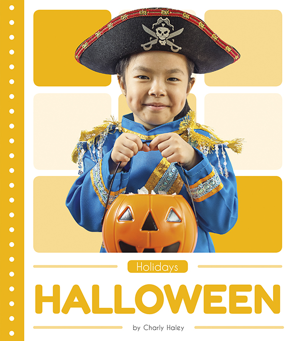 This book introduces readers to the history, meaning, traditions, and celebrations of Halloween. Vivid photographs and easy-to-read text aid comprehension for early readers. Features include a table of contents, an infographic, fun facts, Making Connections questions, a glossary, and an index. QR Codes in the book give readers access to book-specific resources to further their learning. Preview this book.