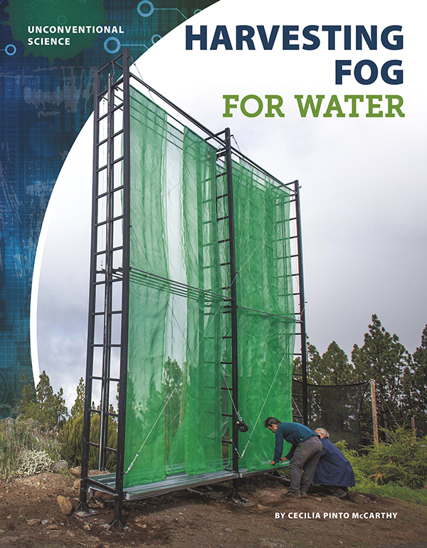 Many people around the world don’t have clean water. Fog often goes unused by people. Fog nets can provide communities with clean, cheap water. Harvesting Fog for Water looks at the science behind the technology and how it can improve the lives of whole communities. Easy-to-read text, vivid images, and helpful back matter give readers a clear look at this subject. Features include a table of contents, infographics, a glossary, additional resources, and an index. Aligned to Common Core Standards and correlated to state standards. Core Library is an imprint of Abdo Publishing, a division of ABDO. Preview this book.