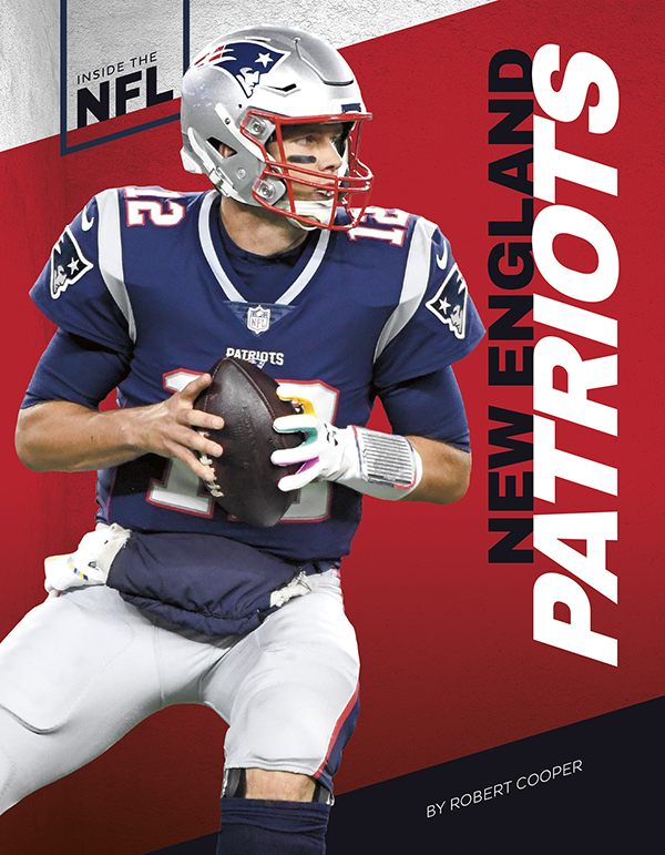 This title examines the history of the New England Patriots, telling the story of the franchise and its top players, greatest games, and most thrilling moments. This book includes informative sidebars, high-energy photos, a timeline, a team file, and a glossary. SportsZone is an imprint of Abdo Publishing Company.