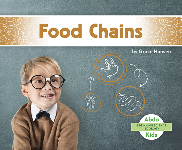 Food chains are incredible and delicate systems that show how energy flows through an ecosystem. This title explains what a food chain is and the major players in it, like producers, consumers, and decomposers. The book is complete with colorful photographs and clear and informative photo diagrams and text. Aligned to Common Core Standards and correlated to state standards. Preview this book.