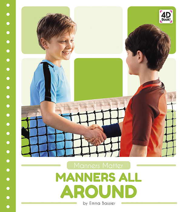 Offers a friendly explanation of good manners to use in daily life, such as meeting new people. Vivid photographs and easy-to-read text aid comprehension for early readers. Features include a table of contents, Making Connections questions, a glossary, and an index. A QR Code in each chapter gives readers access to additional online resources further their learning. Preview this book.