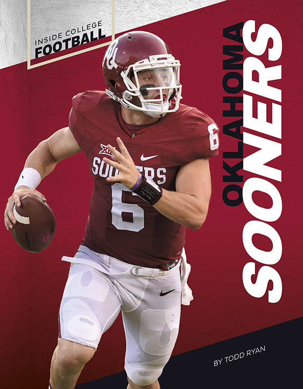 Every autumn, Saturdays belong to college football. Passionate fans pack stadiums across the country. Millions more watch on live television. Learn more about the history of the six-time national champion Oklahoma Sooners! Title includes a timeline, fast facts, a glossary, further readings, online resources, and an index.