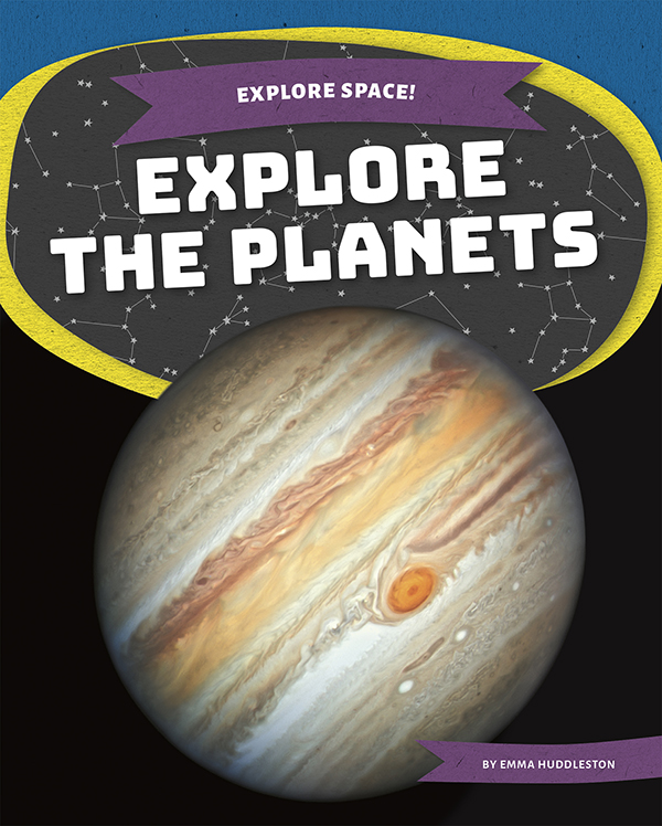 Earth is one of eight planets that orbit the Sun. Each planet is unique. Explore the Planets reveals the amazing details of the planets in our solar system. Easy-to-read text, vivid images, and helpful back matter give readers a clear look at this subject. Features include a table of contents, an infographic, a glossary, additional resources, and an index. Aligned to Common Core Standards and correlated to state standards. Kids Core is an imprint of Abdo Publishing, a division of ABDO. Preview this book.