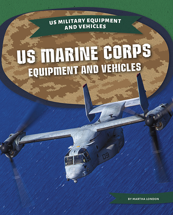 This title introduces readers to vehicles and equipment used by the US Marine Corps, from Amphibious Assault Vehicles to night-vision goggles. The title features informative sidebars, exciting photos, a fast facts summary, a glossary, and an index. Kids Core is an imprint of Abdo Publishing Company. Preview this book.