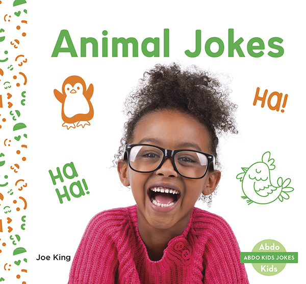Little readers will have lots to laugh about when they check out these animal jokes. Each page features a few silly, age-appropriate jokes alongside great images. The backmatter includes a list of joke-telling tips and a picture glossary. Aligned to Common Core Standards and correlated to state standards. Preview this book.