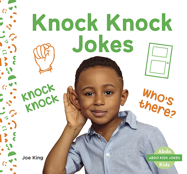Little readers will have lots to laugh about when they check out these knock, knock jokes. Each page features a few silly, age-appropriate jokes alongside great images. The backmatter includes a list of joke-telling tips and a picture glossary. Aligned to Common Core Standards and correlated to state standards. Preview this book.