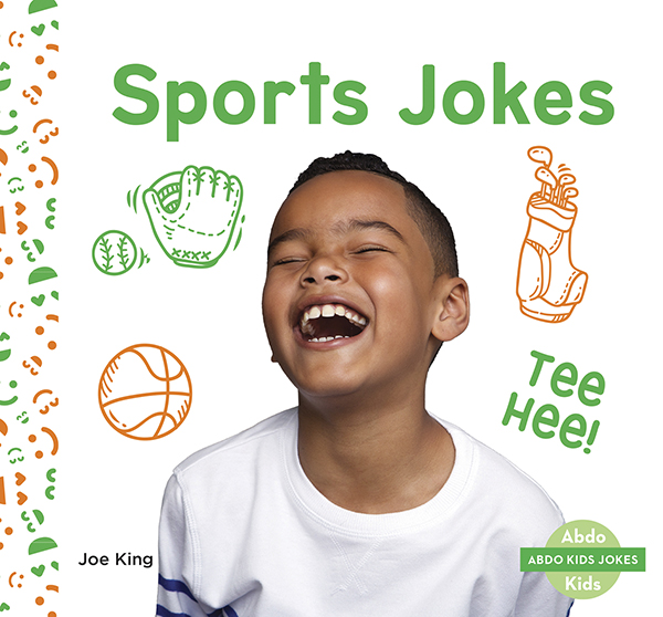 Little readers will have lots to laugh about when they check out these sports jokes. Each page features a few silly, age-appropriate jokes alongside great images. The backmatter includes a list of joke-telling tips and a picture glossary. Aligned to Common Core Standards and correlated to state standards. Preview this book.