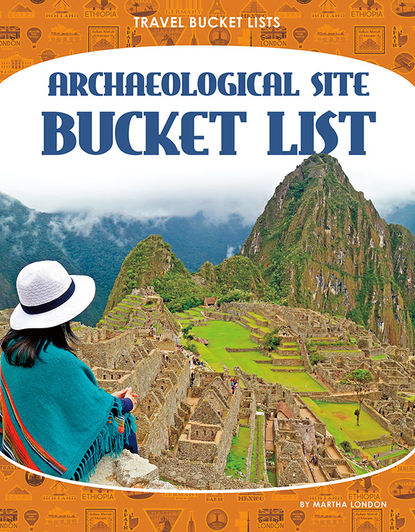 Ancient humans have left their marks of civilization around the world. There are many incredible ruins to see, from massive cliffside dwellings to temples and tombs. Archaeological Site Bucket List examines some of the amazing remains of ancient civilizations. Easy-to-read text, vivid images, and helpful back matter give readers a clear look at this subject. Features include a table of contents, infographics, a glossary, additional resources, and an index. Aligned to Common Core Standards and correlated to state standards. Core Library is an imprint of Abdo Publishing, a division of ABDO. Preview this book.