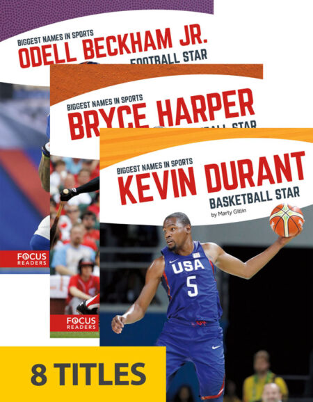 Biggest Names in Sports Set 1 (Set of 8)