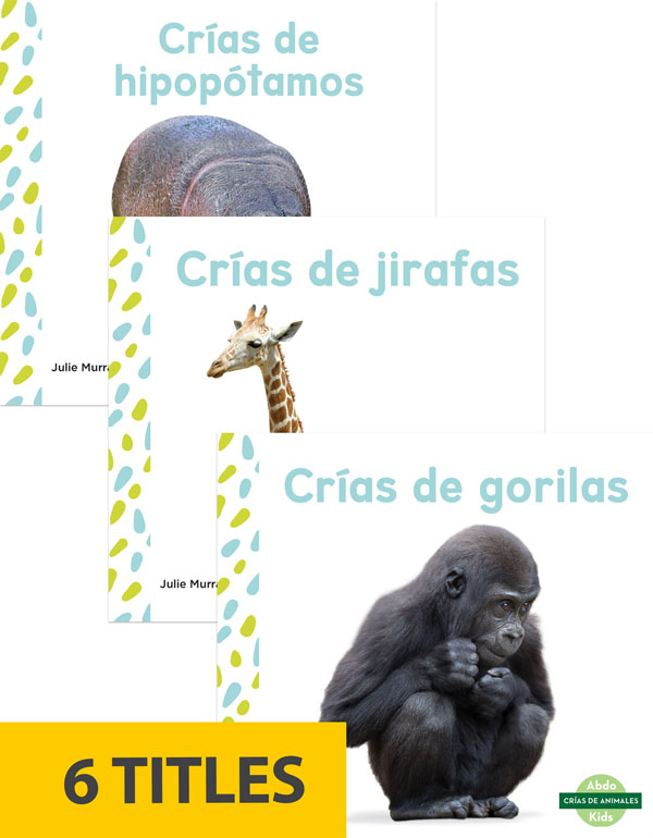 Crías De Animales (Baby Animals) (Set Of 6)