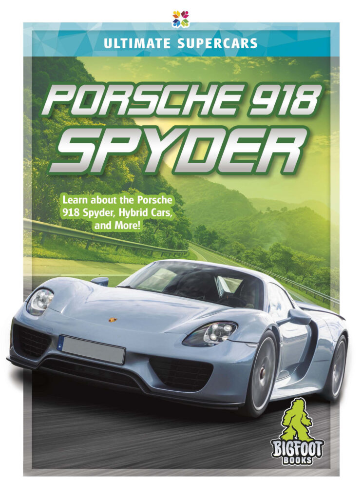 This title introduces readers to the Porsche 918 Spyder, covering its history, unique features, and defining characteristics. This title features informative sidebars, detailed infographics, vivid photos, and a glossary. Preview this book.