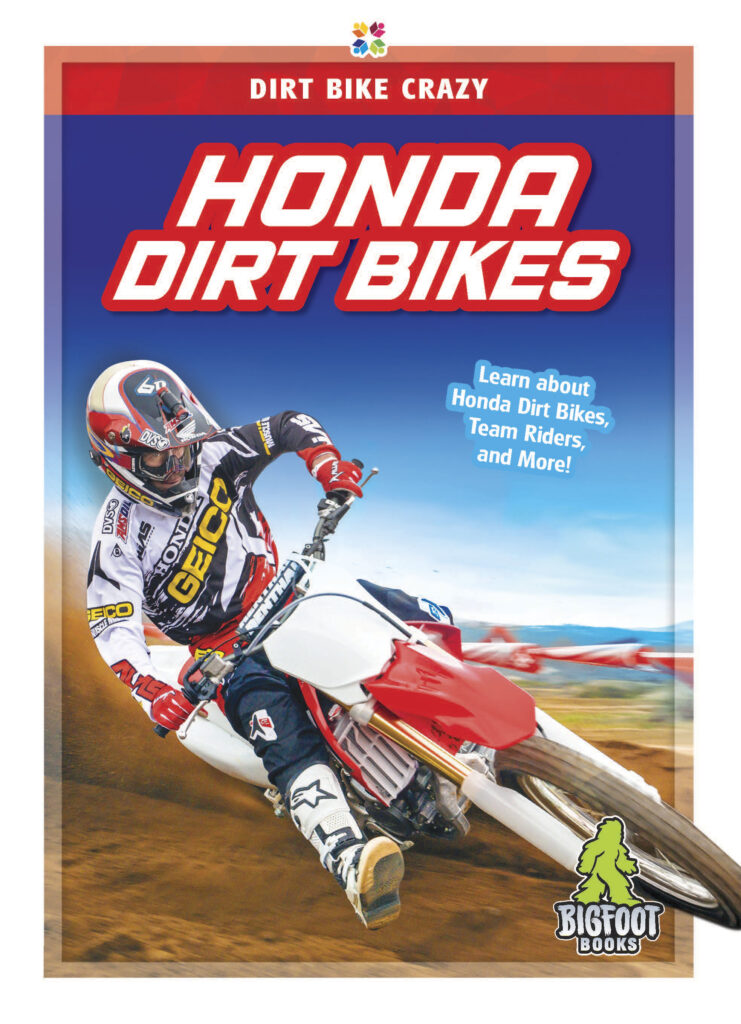 This title introduces readers to the features, brand history, and sponsored motocross athletes of Honda dirt bikes. This title includes informative sidebars, detailed infographics, vivid photos, and a glossary. Preview this book.