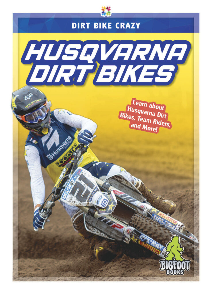 This title introduces readers to the features, brand history, and sponsored motocross athletes of Husqvarna dirt bikes. This title includes informative sidebars, detailed infographics, vivid photos, and a glossary. Preview this book.