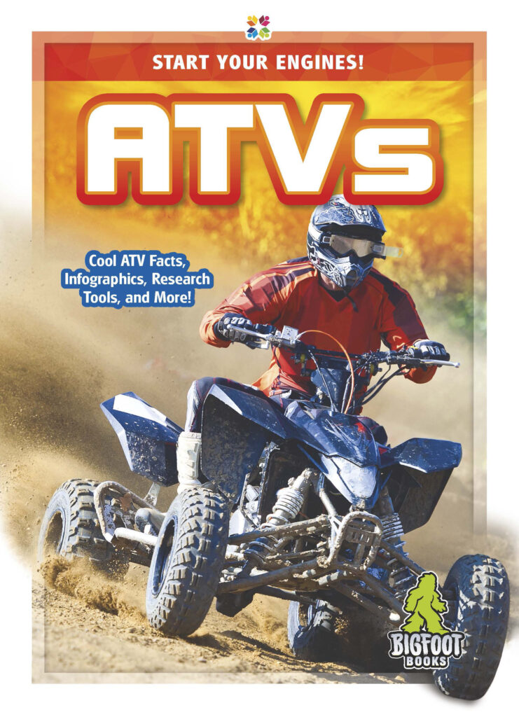 This title introduces readers to the defining characteristics, history, mechanics, and uses of ATVs. The title features engaging infographics, informative sidebars, vivid photographs, and a glossary. Preview this book.