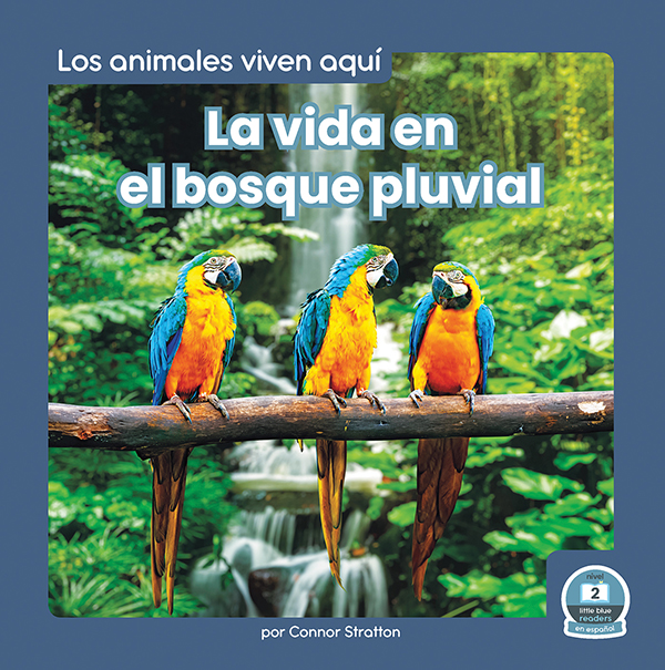This title introduces readers to the kinds of animals that live in rain forests. Simple text, straightforward photos, and a photo glossary make this title the perfect introduction to life in the rain forest. This book also includes a table of contents, picture glossary, and index. This Little Blue Readers book is at Level 2, aligned to reading levels of grades K-1 and interest levels of grades PreK-2. Preview this book.