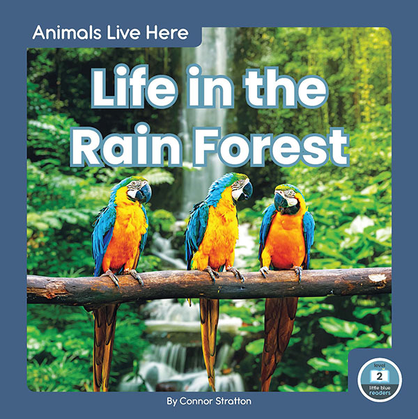 This title introduces readers to the kinds of animals that live in rain forests. Simple text, straightforward photos, and a photo glossary make this title the perfect introduction to life in the rain forest. Preview this book.