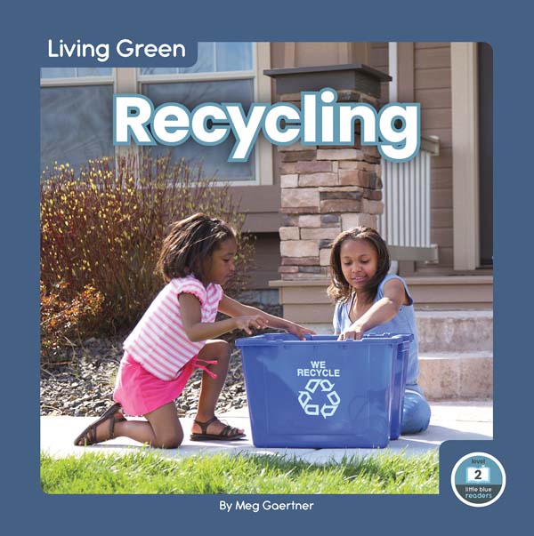 This engaging book shares with readers how they can live green and make a difference by recycling. The book includes easy-to-read text and vibrant photos, making it a great choice for beginning readers. It also includes a table of contents, picture glossary, and index. This Little Blue Readers book is at Level 2, aligned to reading levels of grades K-1 and interest levels of grades PreK-2. Preview this book.