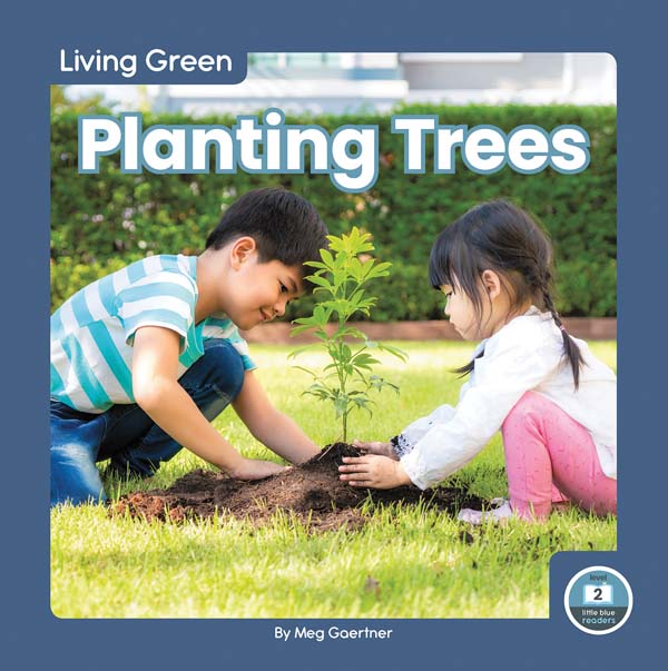 This engaging book shares with readers how they can live green and make a difference by planting trees. The book includes easy-to-read text and vibrant photos, making it a great choice for beginning readers. It also includes a table of contents, picture glossary, and index. This Little Blue Readers book is at Level 2, aligned to reading levels of grades K-1 and interest levels of grades PreK-2. Preview this book.