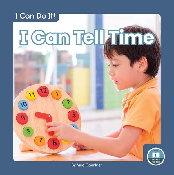 This fun book invites young readers to explore the life skill of telling time. Vibrant photos closely match the text to help early readers build vocabulary. The book also includes a table of contents, a picture glossary, and an index. This Little Blue Readers title is at Level 1, aligned to reading levels of grades PreK-1 and interest levels of grades PreK-2. Preview this book.