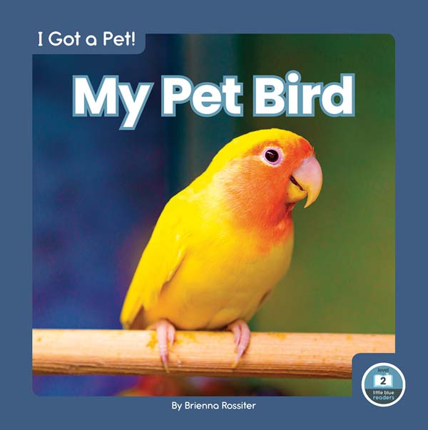 This adorable book provides an easy-to-read introduction to pet birds. The book includes simple text and vibrant photos, making it a perfect choice for beginning readers. It also includes a table of contents, picture glossary, and index. This Little Blue Readers book is at Level 2, aligned to reading levels of grades K-1 and interest levels of grades PreK-2. Preview this book.