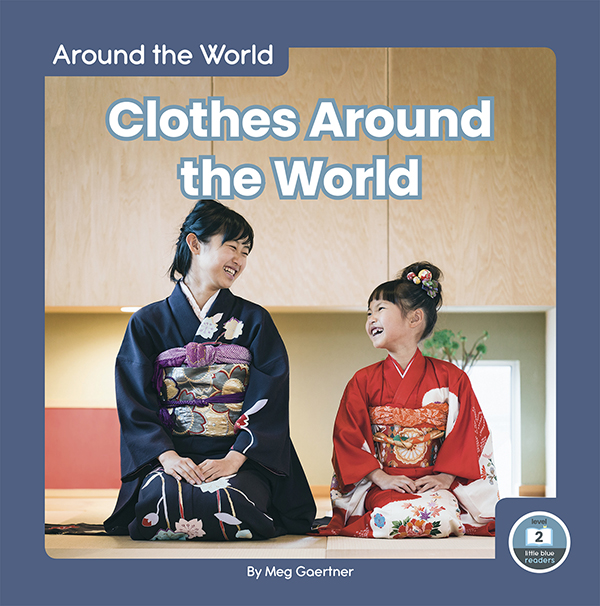 This title introduces readers to how people in different parts of the world dress. Simple text, fun pictures, and a photo glossary make this title the perfect introduction to clothes around the world. Preview this book.