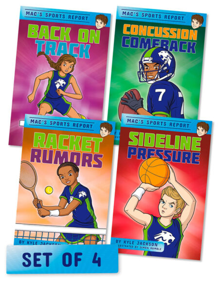 Mac’s Sports Report (Set of 4)