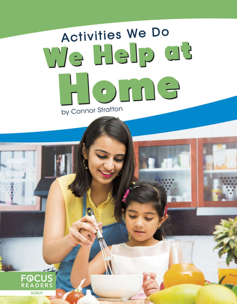 This book offers a simple overview of how children can help at home. Easy-to-read text, labeled photos, and a picture glossary make this book the perfect introduction to the topic.