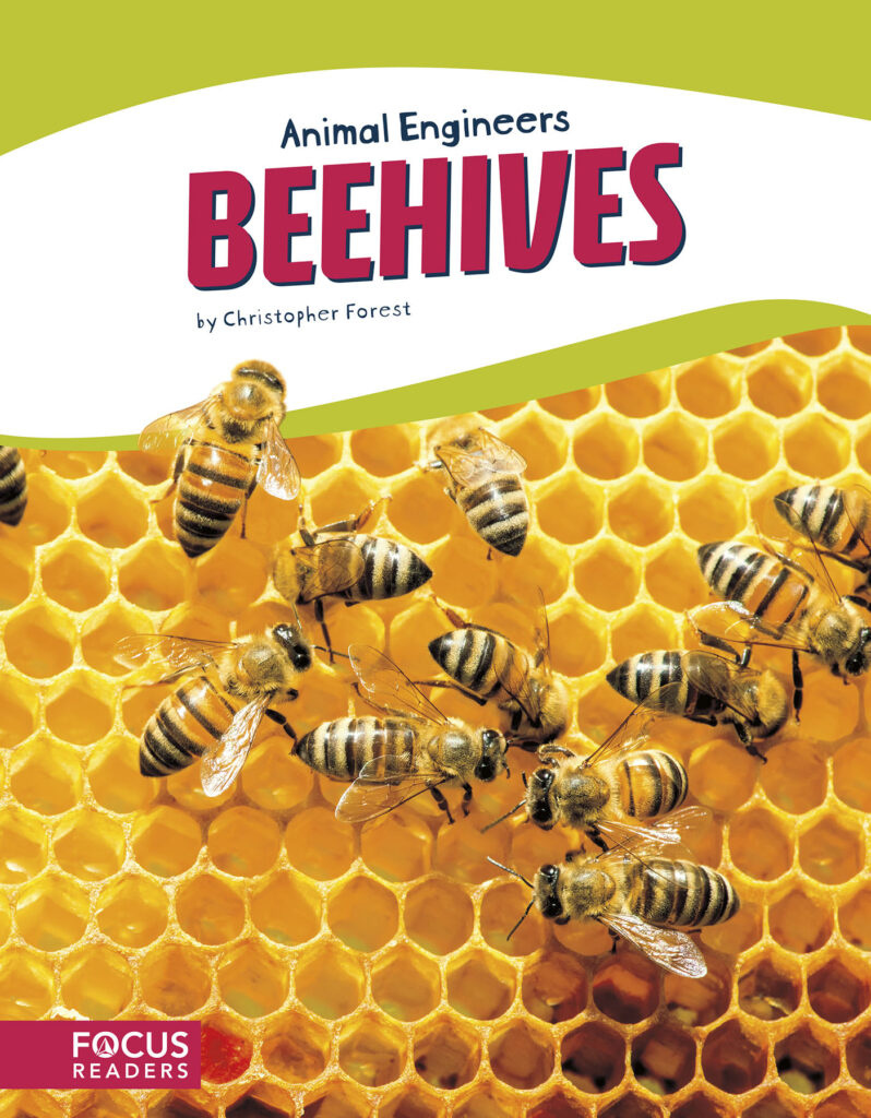 Explains the process and materials that bees use to build hives. This book’s colorful photos, clear text, and “A Closer Look” feature highlight the engineering that makes this structure such a marvel and helps bees survive in the wild. Preview this book.