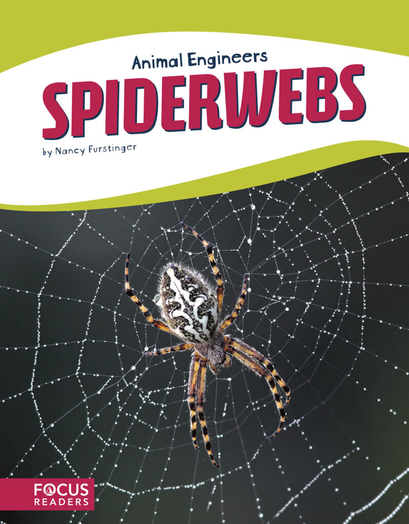 Explains the process and materials that spiders use to build webs. This book’s colorful photos, clear text, and “A Closer Look” feature highlight the engineering that makes this structure such a marvel and helps spiders survive in the wild. Preview this book.