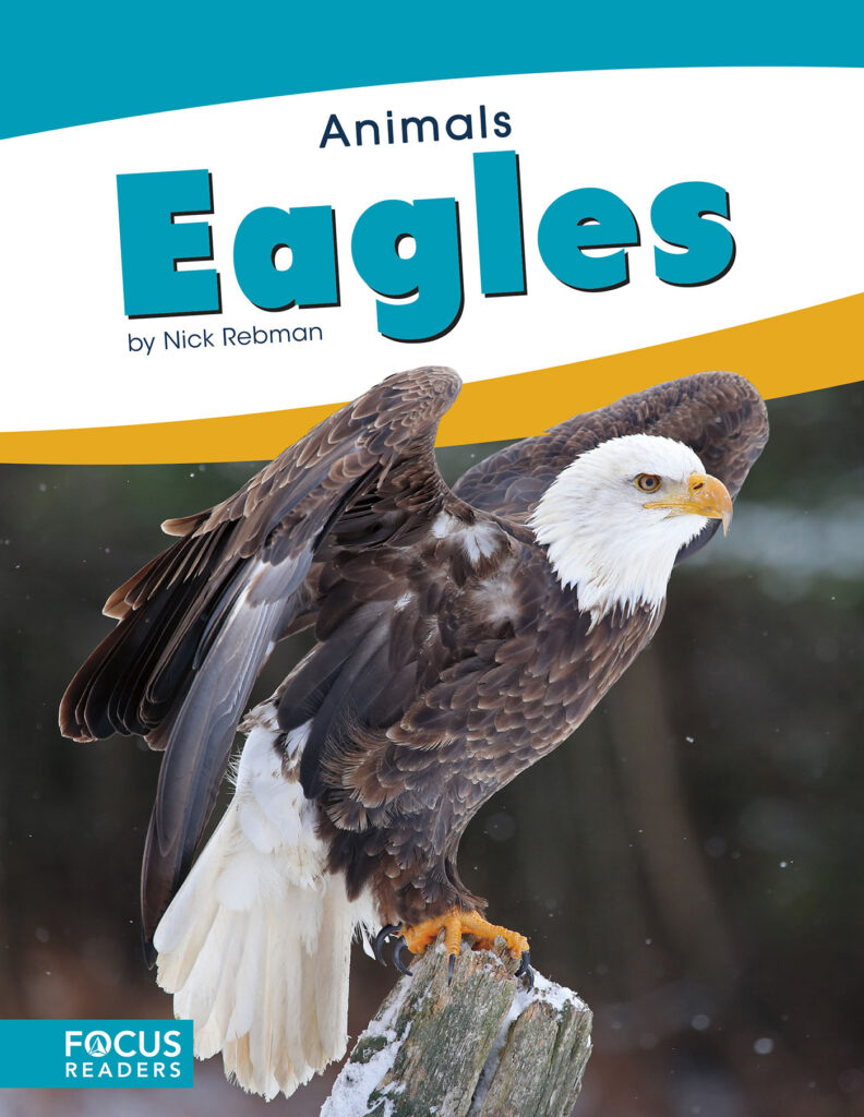 This book gives fascinating facts about eagles and their lives in the wild. Short paragraphs of easy-to-read text are paired with plenty of colorful photos to make reading engaging and accessible. The book also includes a table of contents, fun facts, sidebars, comprehension questions, a glossary, an index, and a list of resources for further reading. Apex books have low reading levels (grades 2-3) but are designed for older students, with interest levels of grades 3-7. Preview this book.