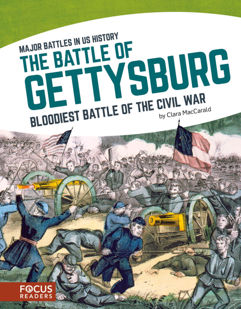 Explores the Battle of Gettysburg of the US Civil War. Authoritative text, colorful illustrations, illuminating sidebars, and questions to prompt critical thinking make this an exciting and informative read. Preview this book.
