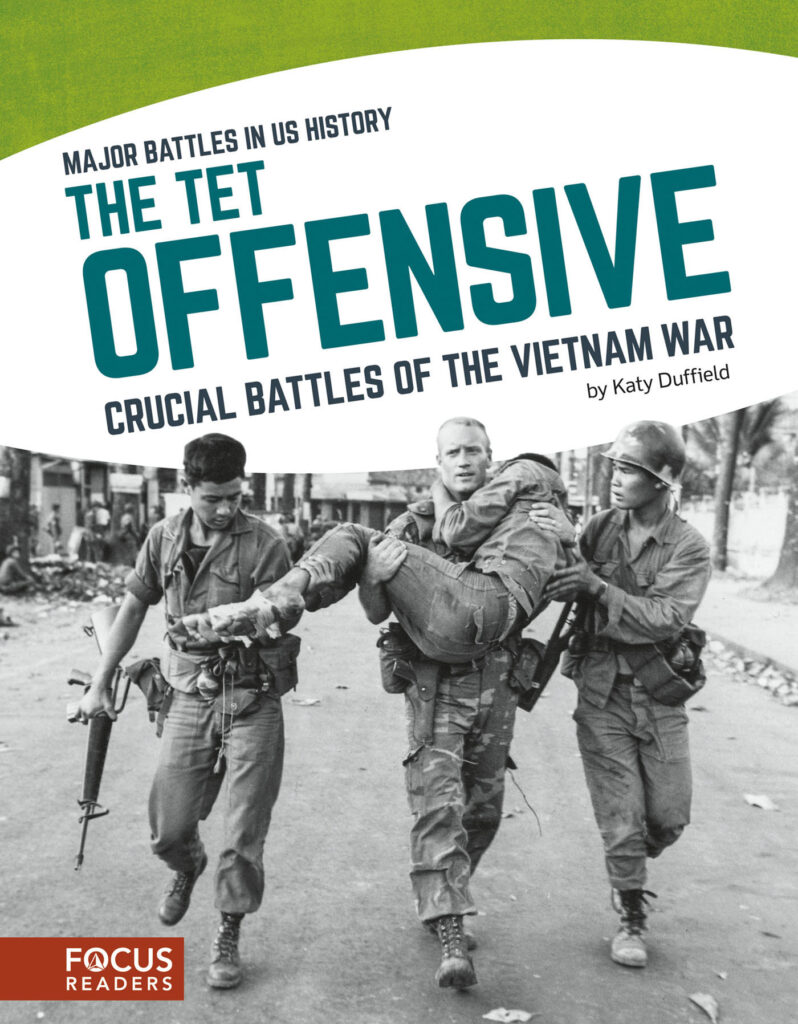 Explores the Tet Offensive of the Vietnam War. Authoritative text, colorful illustrations, illuminating sidebars, and questions to prompt critical thinking make this an exciting and informative read. Preview this book.