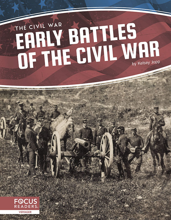 This title focuses on key battles, such as the Battle of Shiloh and the Battle of Antietam, that took place during the first half of the Civil War. Critical thinking questions and two “Voices from the Past” special features help readers understand and analyze the various views people held at the time. Preview this book.