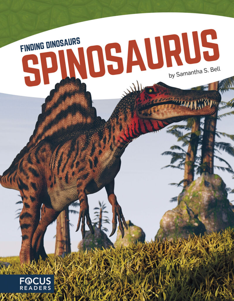 Explores what scientists have uncovered about Spinosaurus. Colorful photos and illustrations help bring each dinosaur to life as easy-to-read text guides readers through important discoveries about its appearance, diet, and habitat. Preview this book.