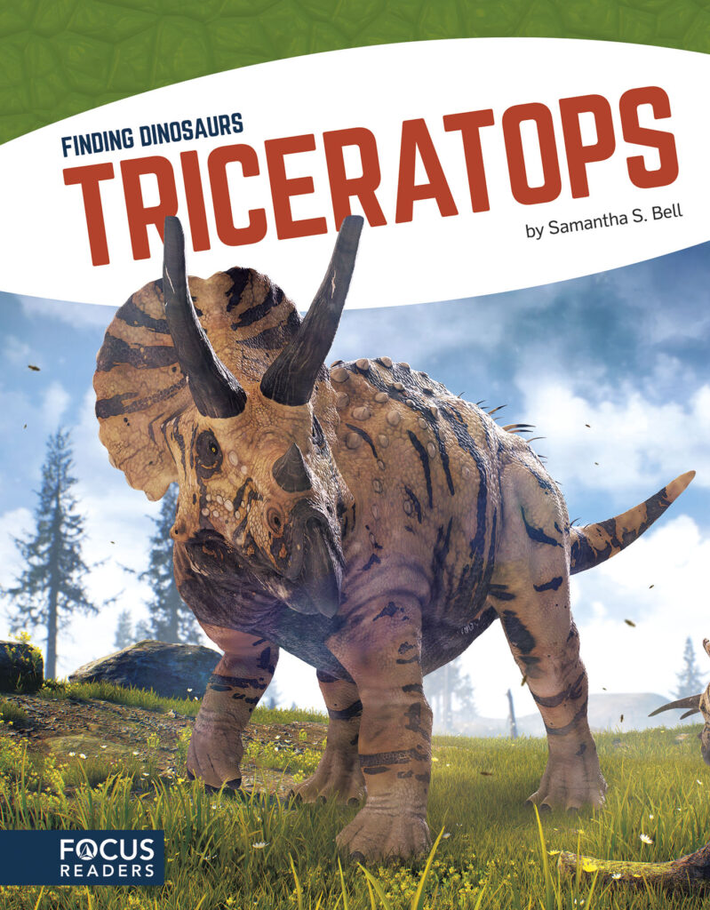 Explores what scientists have uncovered about Triceratops. Colorful photos and illustrations help bring each dinosaur to life as easy-to-read text guides readers through important discoveries about its appearance, diet, and habitat. Preview this book.