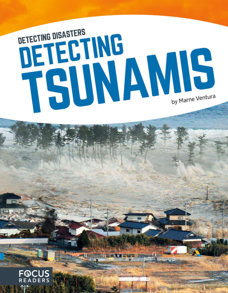 Examines how scientists study tsunamis. With colorful spreads featuring fun facts, sidebars, a disaster preparedness checklist, and a 