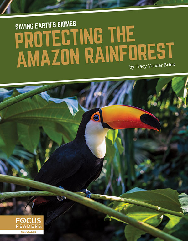 Explores the richness of the Amazon rainforest, how humans have damaged it, and efforts being taken to protect it. Clear text, vibrant photos, and helpful infographics make this book an accessible and engaging read. Preview this book.