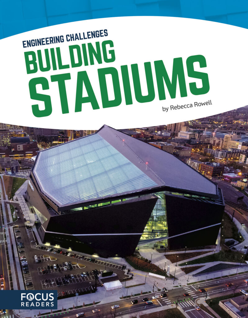 Explores the engineering challenges behind building stadiums, as well as the creative solutions found to overcome those challenges. Accessible text, vibrant photos, and an engineering activity for readers provide a well-rounded introduction to the engineering process. Preview this book.