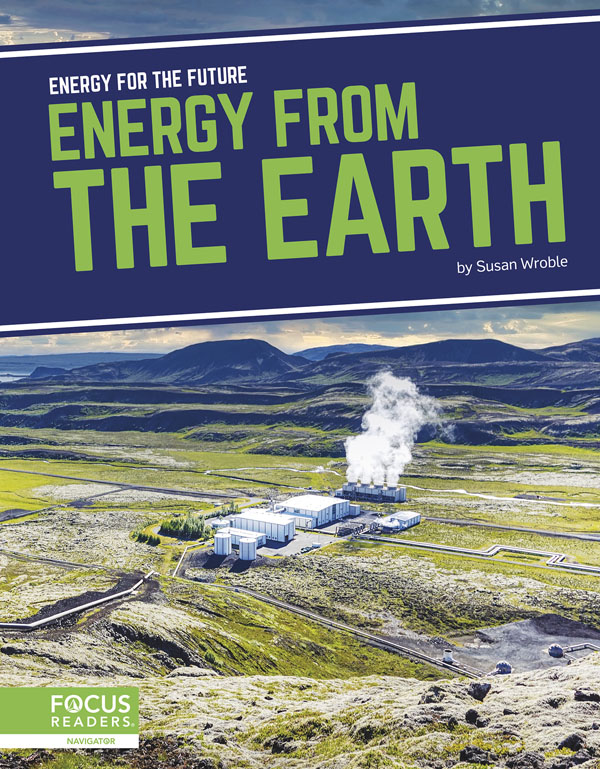 This title examines the history and use of geothermal energy, the pros and cons of the technology, and next steps for this important energy source. This book also includes a table of contents, an infographic, informative sidebars, a That's Amazing special feature, quiz questions, a glossary, additional resources, and an index. This Focus Readers title is at the Navigator level, aligned to reading levels of grades 3-5 and interest levels of grades 4-7. Preview this book.