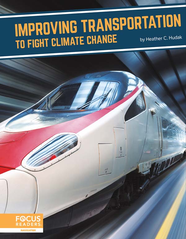 This informative title examines how transportation contributes to climate change, how improving transportation could help slow the crisis, and the current challenges scientists face. This book also includes a table of contents, an infographic, informative sidebars, a “That’s Amazing” special feature, quiz questions, a glossary, additional resources, and an index. This Focus Readers title is at the Navigator level, aligned to reading levels of grades 3-5 and interest levels of grades 4-7. Preview this book.