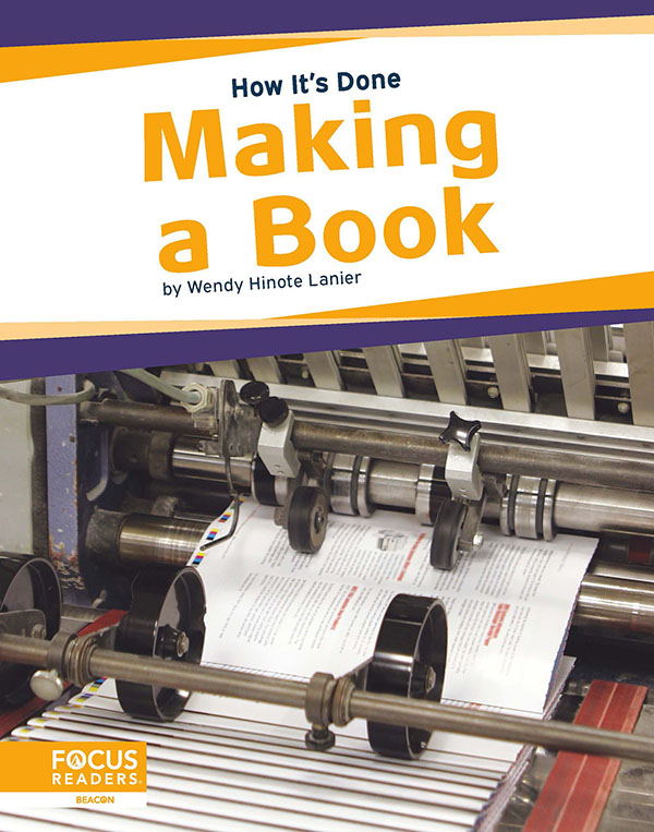 This title gives readers a close-up look at how books are made. With colorful spreads featuring fun facts, infographics, and a “That’s Amazing!” special feature, this book provides an engaging overview of the publishing and printing process. Preview this book.