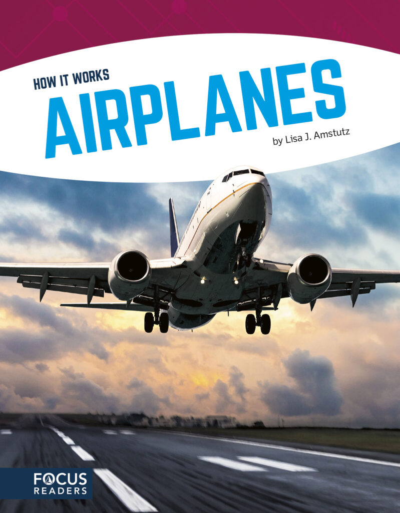 This engaging book teaches readers about airplanes. It describes how airplanes work, the different parts of the vehicle, and its uses. The book includes colorful pictures, informative captions, a table of contents, and an index. This Focus Readers series is at the Scout level, aligned to reading levels of grades K–1 and interest levels of grades K–1 Preview this book.