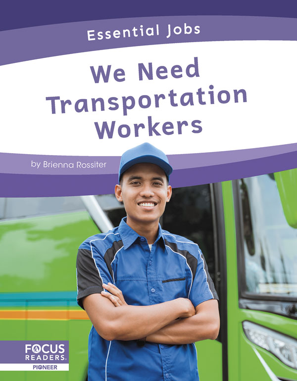 This book celebrates workers who help people travel on airplanes, buses, and other vehicles. It includes a table of contents, an On the Job special feature, quiz questions, a glossary, additional resources, and an index. This Focus Readers title is at the Pioneer level, aligned to reading levels of grades 1-2 and interest levels of grades 1-3. Preview this book.
