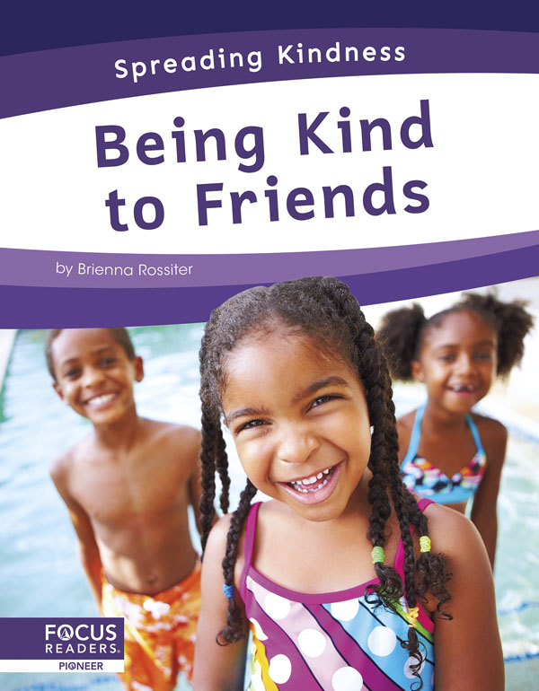 This engaging book introduces readers to ways they can show kindness to their friends, such as taking turns choosing games or activities. Vibrant photos and simple text reflect diverse experiences to help all readers feel empowered.