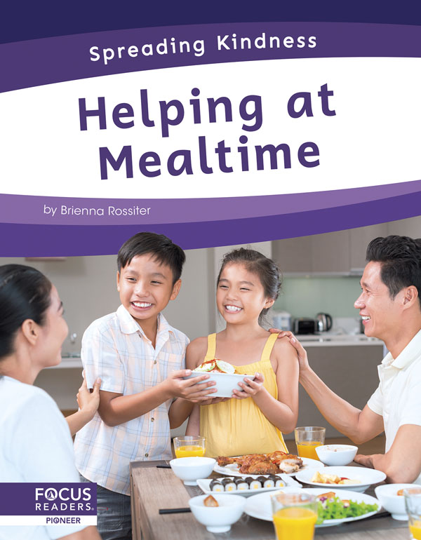 This engaging book introduces readers to ways they can help before and after meals, such as setting and clearing the table. Vibrant photos and simple text reflect diverse experiences to help all readers feel empowered. Preview this book.