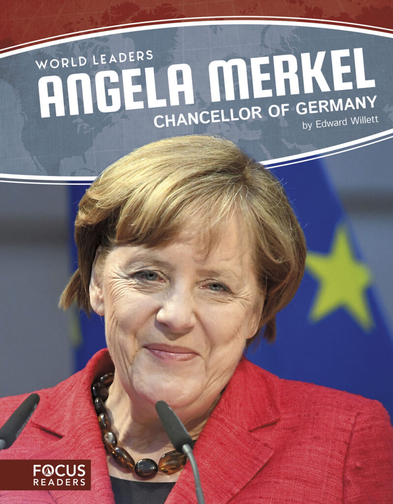 Introduces readers to the political career of German Chancellor Angela Merkel. Engaging infographics, thought-provoking discussion questions, and eye-catching photos give the reader an invaluable look into Germany and the office of its current leader. Preview this book.
