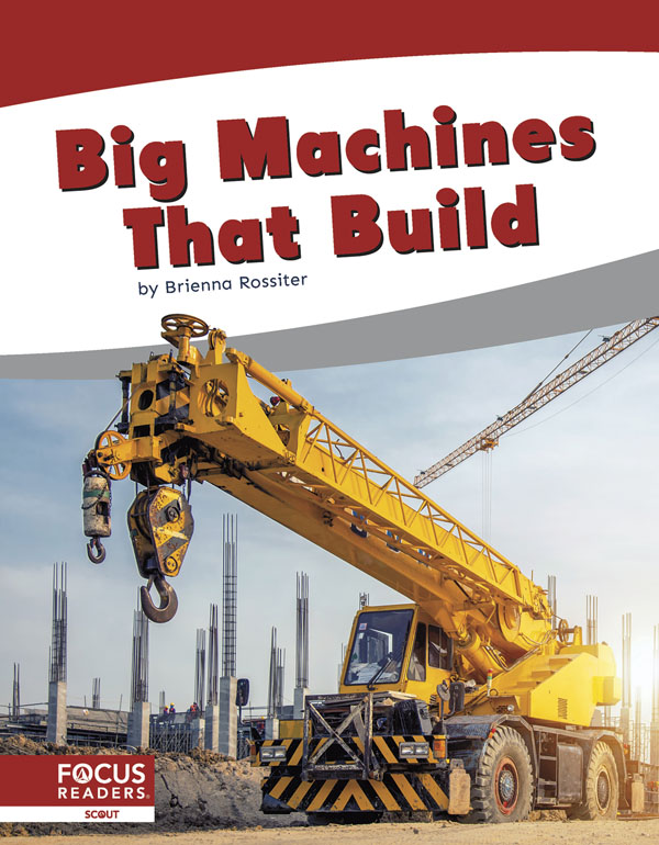 This fun book provides a simple explanation of cranes, construction trucks, and other machines that build. Labeled photos and a photo glossary help make the text engaging and easy to read. Preview this book.